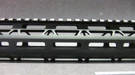 12″ Inch AR15 AR-15 AR Ultra Light Slim BLACK MLOK M-LOK Free Float ...