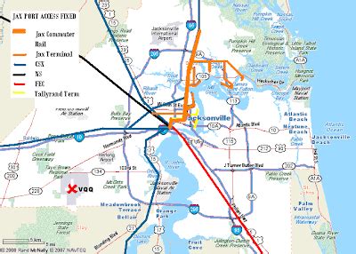 JACKSONVILLE TRANSIT: THE JAXPORT FIX WITH MAPS