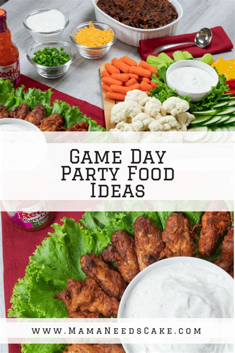 Game Day Party Food Ideas (1) - Mama Needs Cake®