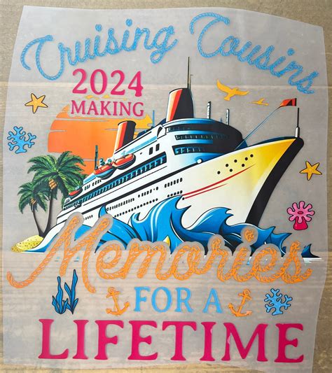 Summer-Cruising cousins 2024 making memories 12”-DTF RTS – ABIDesignstore