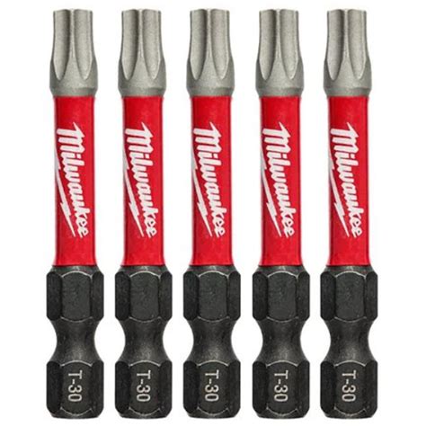 Milwaukee 48-32-4687 Shockwave™ Impact T30 x 2" TORX Bits 5PK