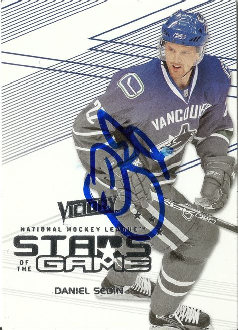 Michael's Hockey TTM: Daniel Sedin