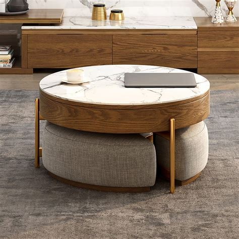 Round Lift Up Coffee Table – A Stylish And Practical Choice - Table Round Ideas