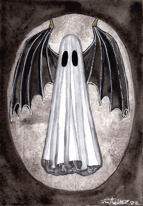 Gothic Ghost - Art by Flukelady | Prints Available