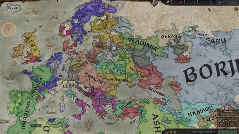 CK3 - Observe Europe's Border Gore - AI Timeline: 867 - 1503. Default Settings & Ironman ON ...