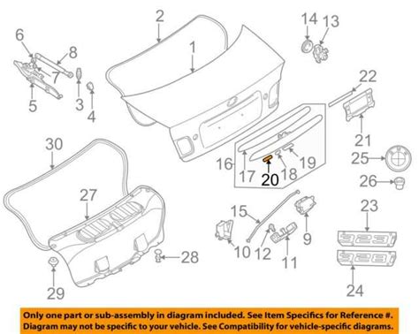 Detailed Breakdown of the 2003 BMW 325i Parts Diagram: Everything You Need to Know