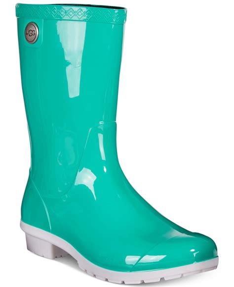 UGG Sienna Mid Calf Rain Boots | Everything Turquoise