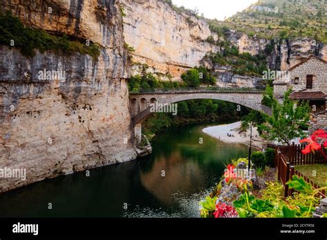 View of the Tarn River in the Canyon du Tarn. Gorges du Tarn, France Stock Photo - Alamy