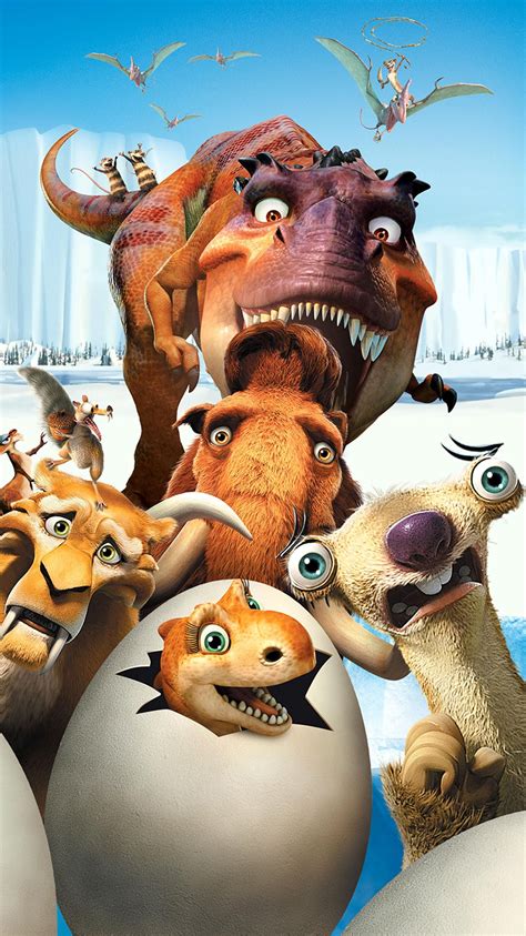 Ice Age: Dawn of the Dinosaurs (2009) Phone Wallpaper | Moviemania ...