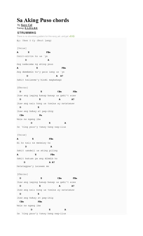 Napakabuti Ng Ating Diyos Chords - MosOp