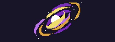 A galaxy. : r/PixelArt