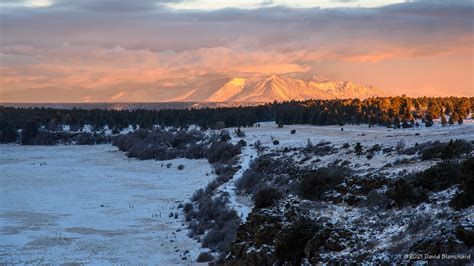 Winter Sunrise on the San Francisco Peaks – Flagstaff Altitudes