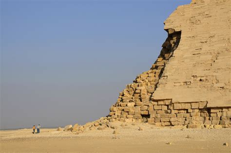 Dahshur - Bent Pyramid (3) | Giza Pyramid Complex | Pictures | Egypt in Global-Geography