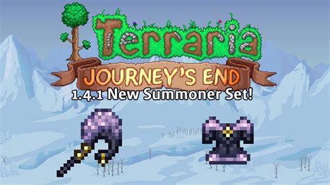 The new Snow Flinx SUMMONER Weapon and Armor in Terraria 1.4.1 Journey'sEnd!(And How to obtain ...