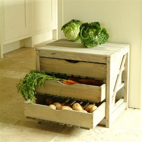 Root Vegetable Storage: Vegetable Store Box | Vegetable storage, Vegetable storage rack, Fruit ...