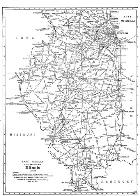 il-1948.gif 826×1,170 pixels | Train map, Map, Route map