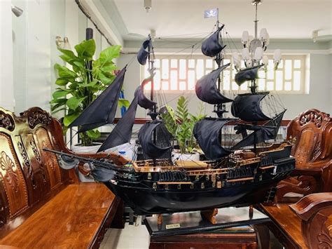 Black Pearl Model Ship Pirates of the Caribbean Model Ship - Etsy