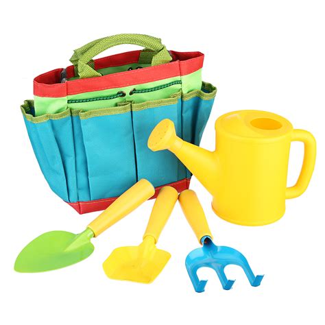 Kids Gardening Tool Sets Children Garden Tool Kit Bag Shovel Children Garden Tool Toys – Alexnld.com