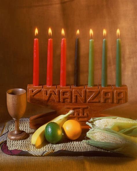 Kwanzaa Candles / Kikombe cha umoja (unity cup). - angel-niallhoranff