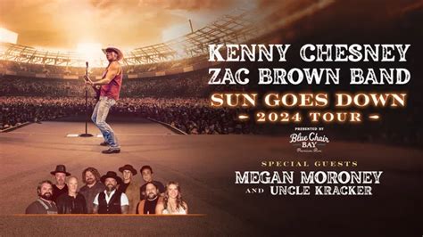 Kenny Chesney, Zac Brown Band, Megan Moroney & Uncle Kracker Tickets ...