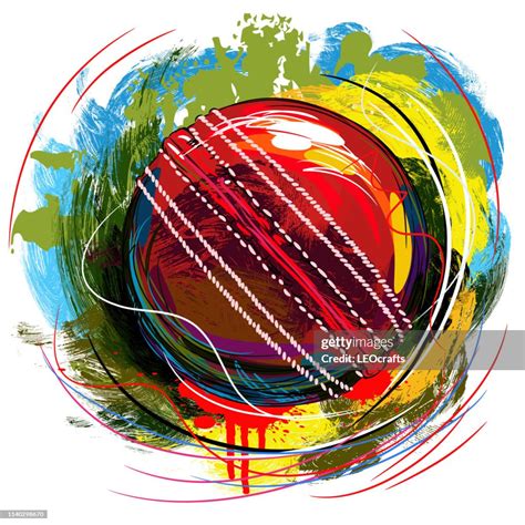 Cricket Ball Drawing High-Res Vector Graphic - Getty Images