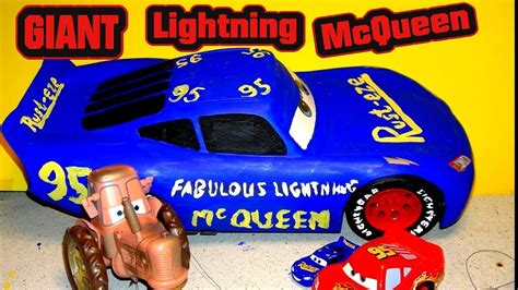 Pixar Cars 3 Extra Large Fabulous Lightning McQueen Custom Painted Tribute to Doc Hudson - YouTube