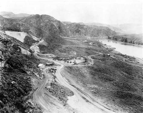 Area view, January 4, 1934 :: Grand Coulee Dam Construction | Grand ...