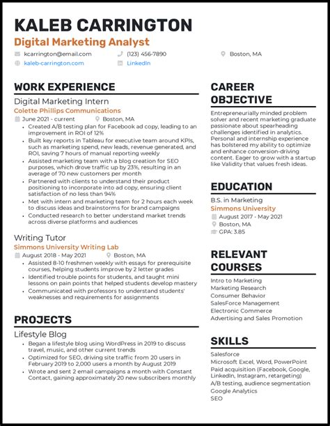 How To Build a Strong Digital Marketing Resume [+Samples]