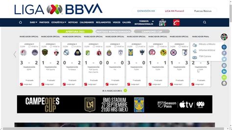 Liga MX, Mexico, Apertura 2023, Fecha 9: Resultados, Tabla de Posiciones y siguiente fecha - YouTube