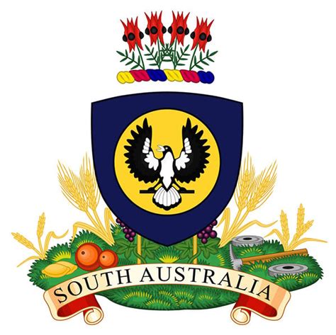 South Australia Flag - Australian Blue Ensign With The State Badge