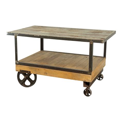 Industrial Kitchen Island Cart | Grandview Mercantile