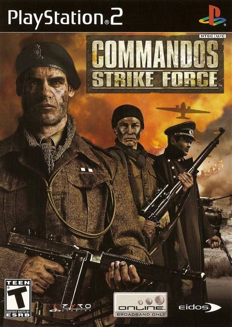 Commandos Strike Force Sony Playstation 2 Game