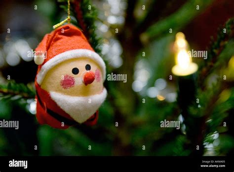 Christmas tree decorations Stock Photo - Alamy