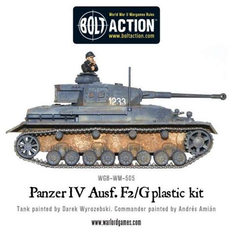 Bolt Action - Germany - Panzer IV Ausf. F1/G/H medium tank (plastic)