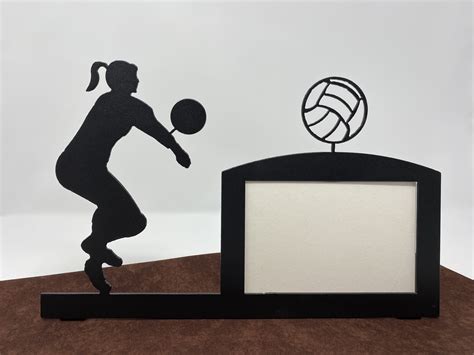 Volleyball Picture Frame Volleyball Decor 4 X 6 Metal Frame - Etsy