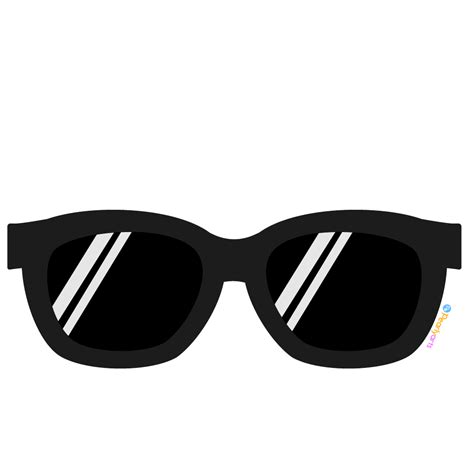 Vector Aviator Sunglasses Silhouette Clipart Stock Illustration - Clip ...