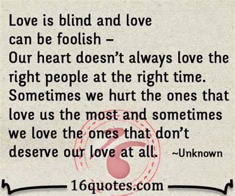 Quotes About Blind Love. QuotesGram