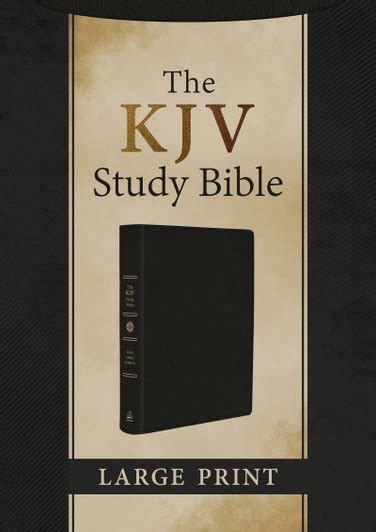 The KJV Study Bible, Large Print [Olive Branches]