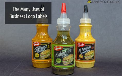 The Many Uses of Business Logo Labels - Alpine Packaging