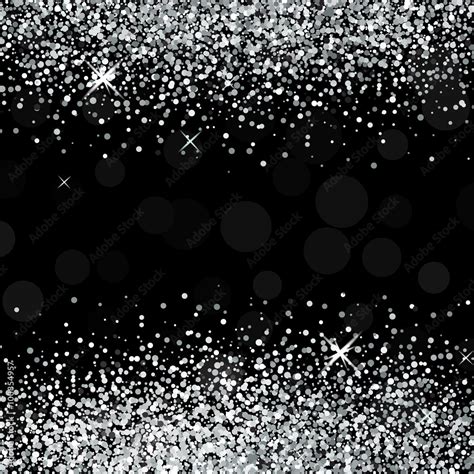 Black Background With Glitter