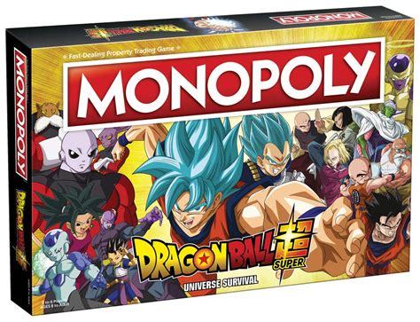 Buy Monopoly Dragon Ball Super | Recruit Legendary Warriors Goku ...