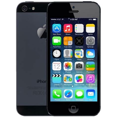 Apple iPhone 5, 16GB, Black - Unlocked