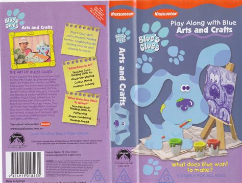 Nick Jr Blue S Clues Arts Crafts Vhs Cassette Vid O Nickelodeon Blues | The Best Porn Website