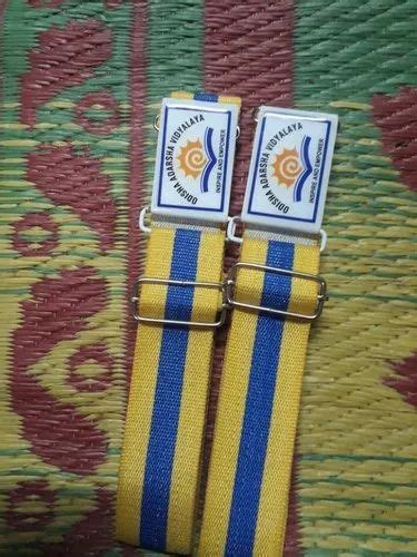 Boys Yellow stripe Odisha Adarsha Vidyalaya Uniform, Size: Medium at Rs ...