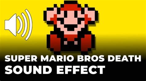 Super mario bros death by TheRealAxolotl55 Sound Effect - Tuna