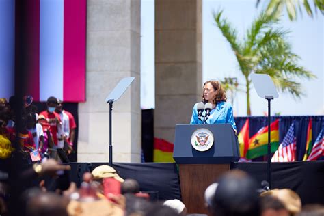 Webster University Ghana Shares in Historic Moments as US Vice President Kamala Harris Visits Ghana