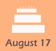 August 17 Birthdays