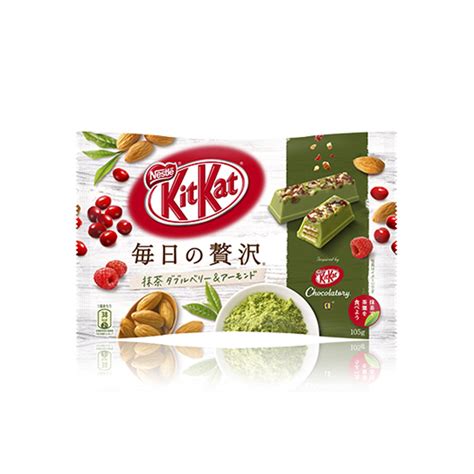 Japanese Kit Kat: Matcha Double Berry and Almond | Bokksu