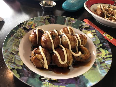 Vegetarian takoyaki by me : r/JapaneseFood