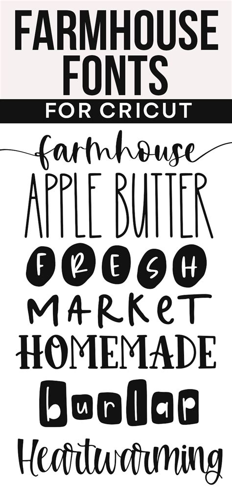 Fonts For Farmhouse Signs Cricut Fonts Sign Fonts Lettering | My XXX Hot Girl